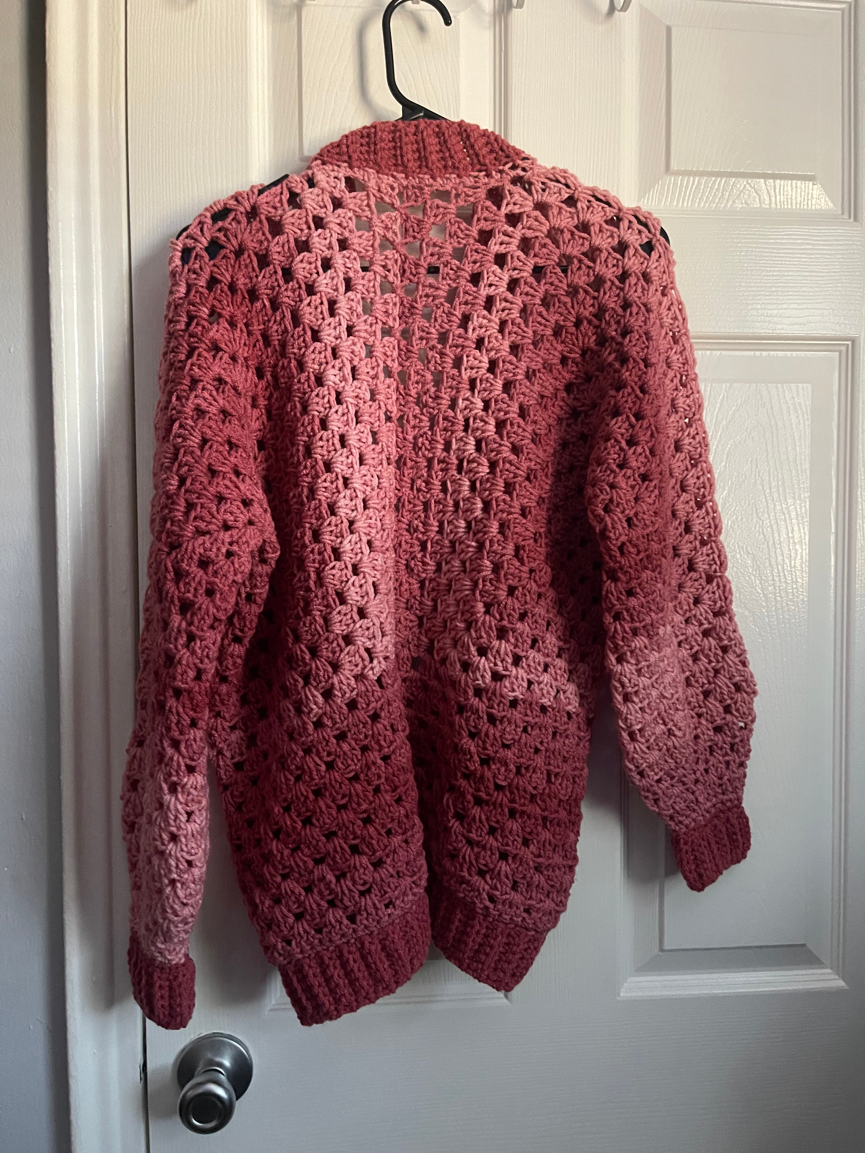 Pink Hexicardigan